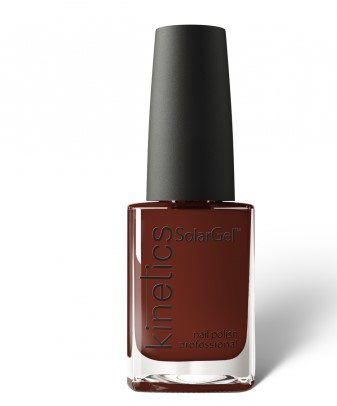 Kinetics SolarGel Polish Alluring Brown #410 / طلاء أظافر من كينتيكس سولار جل ألورينغ براون #410