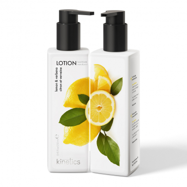 Kinetics Hand & Body Lotion Lemon&Verbena 250ml / لوشن للجسم واليدين من كينيتيكس 250 مل