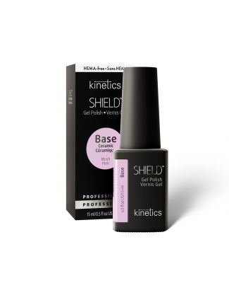Kinetics Shield Ceramic Base Blush Pink #913, 15ml / Kinetics Shield قاعدة سيراميك أحمر الخدود وردي #913 ، 15 مل