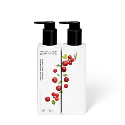 Kinetics Perfumed Lotion Cranberry & Peach tree flower 250ml / كينيتيكس لوشن معطر التوت البري وزهرة شجرة الخوخ 250 مل