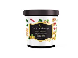 SUGAR SCRUB 600 GRM TURMERIC & ARGAN OIL / مقشر السكر 600 جرام زيت الكركم والأرجان