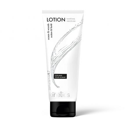 Kinetics Hand&Body Lotion Ocean &Woods For Men 75ml / لوشن للجسم واليدين من كينيتيكس اوشن اند وودز للرجال 75 مل