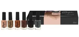 [12830042] Deluxe Nail Polish Kit / Sahara Colors (6Units) / مجموعة طلاء أظافر فاخرة  / ألوان الصحراء (6 وحدات) 