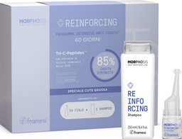 [K00294] MORPHOSIS REINFORCING RETAIL KIT (sh 250ml + 24 pcs vials lotion) / طقم البيع بالتجزئة لتقوية التشكل (250 مل + 24 قطعة قوارير غسول)