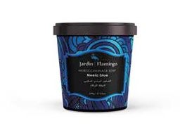 [6071509640138] MOROCCAN BLACK SOAP 500 GRM NEELA BLUE / صابون مغربي أسود 500 جرام النيلة الزرقاء